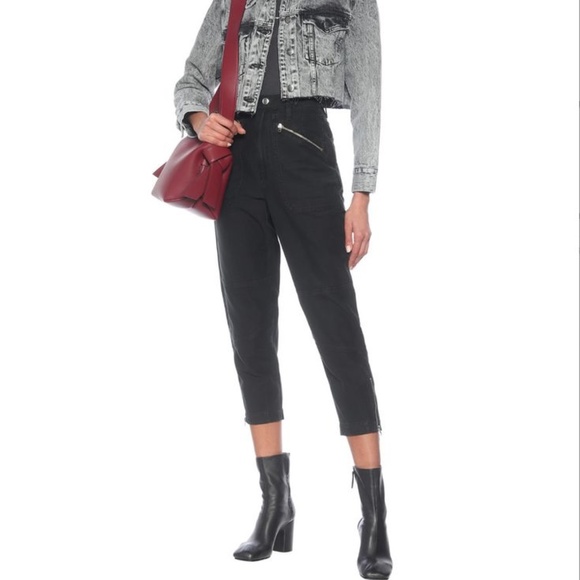FRAME DENIMMoto Zip High Rise Straight Pants- Size 27